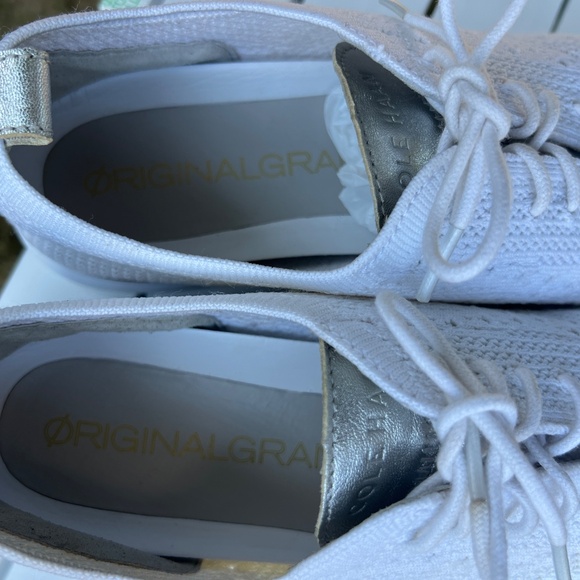 Cole Haan Women's Grand Stich Knit Wingtip Oxfords ~ Size 9 - Picture 5 of 8